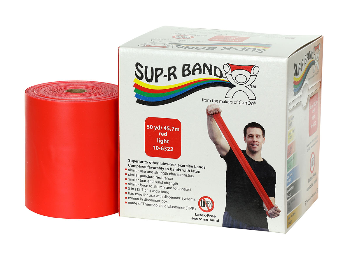 thumbnail image 2 of Sup-R Tubing ® - Latex Free Exercise Tubing - 25' Roll - Green - Medium - Resist 2 of 11