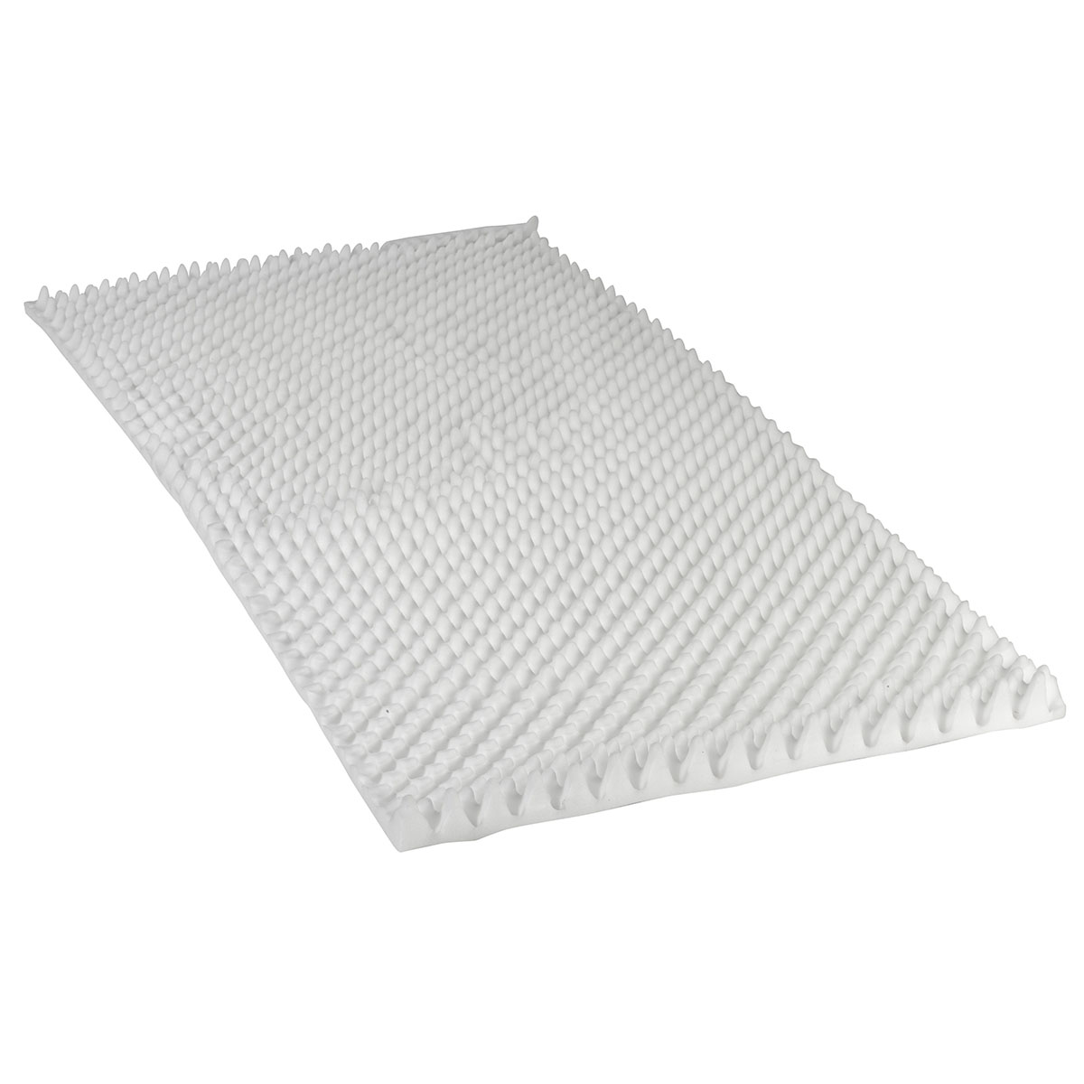 Cubre colchón de espuma tipo huevera, 33" x 74" x 4"