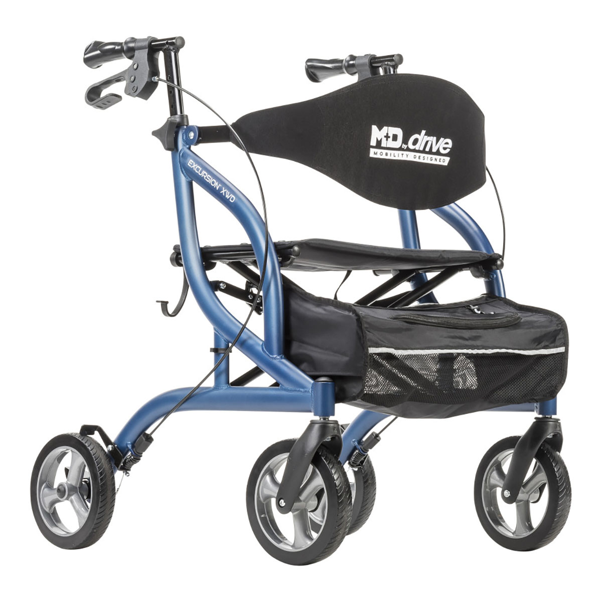 Rollator MD by Drive Excursion XWD, Sapphire