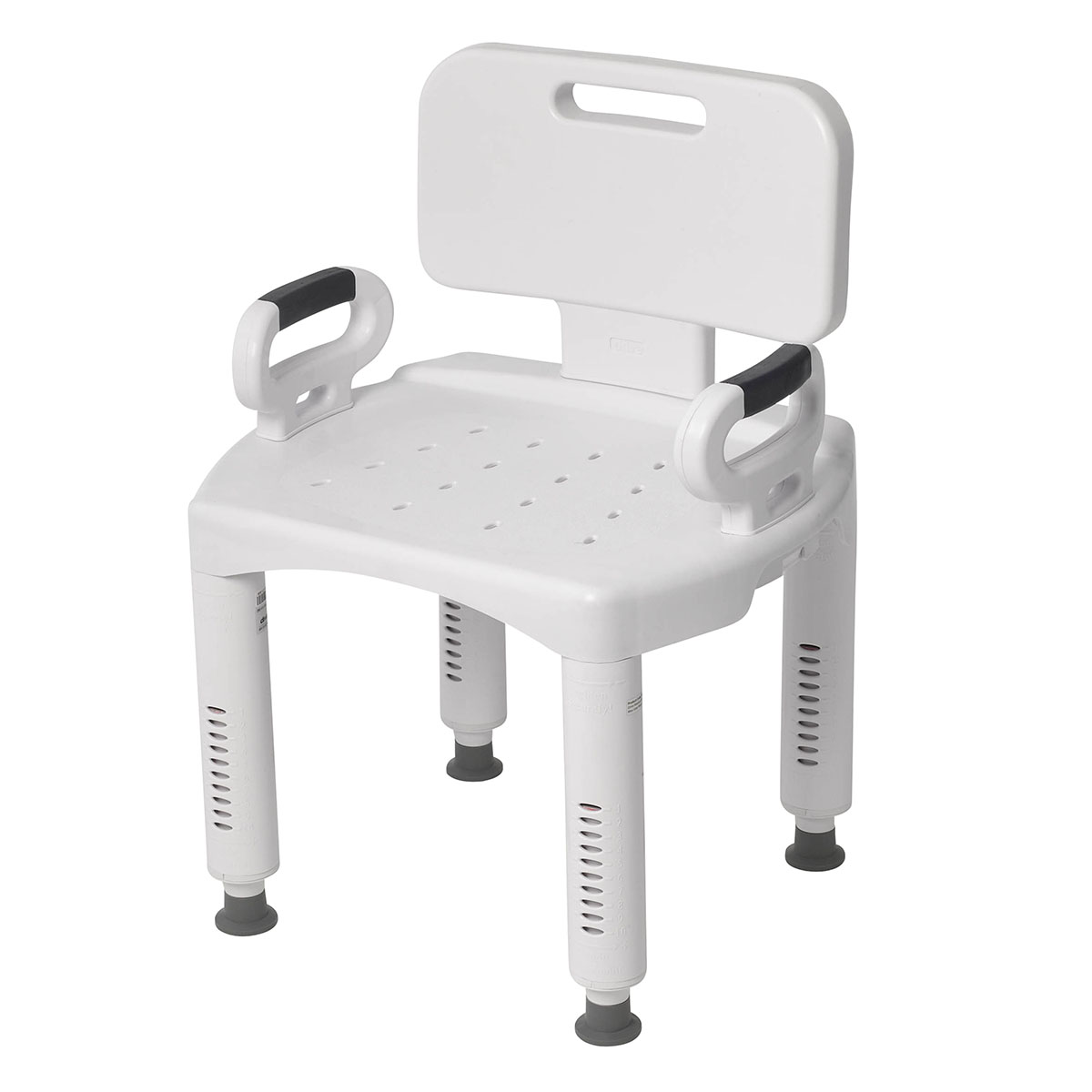 Drive, silla de ducha Premium Series con respaldo y brazos