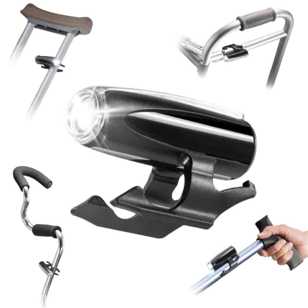 Luz de seguridad con clip StrongArm