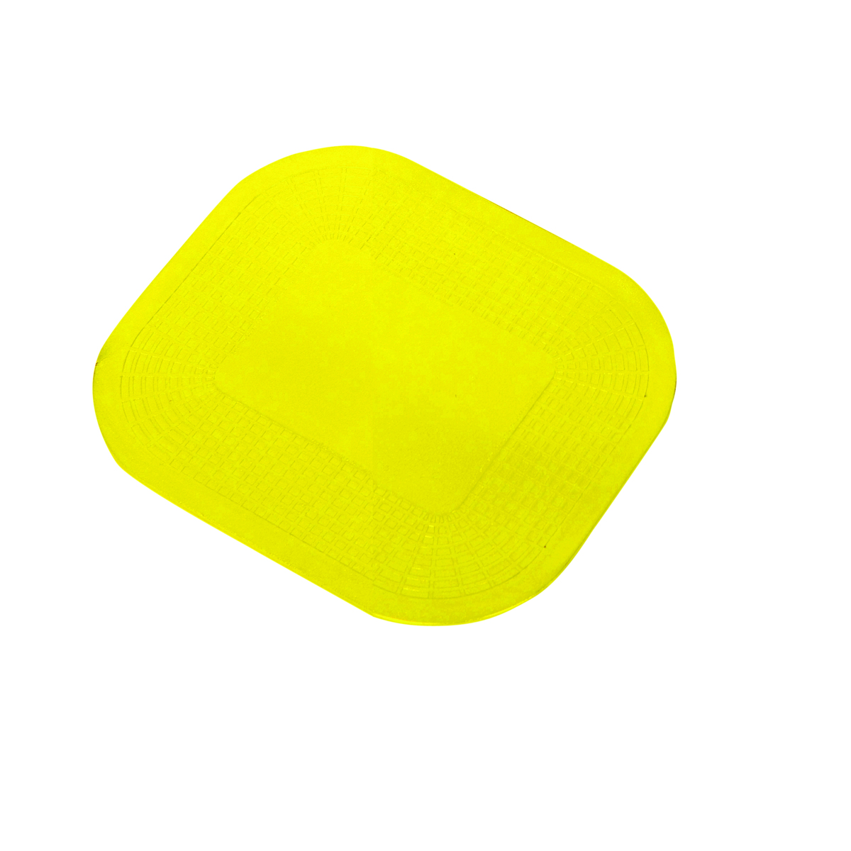 Almohadilla antideslizante rectangular Dycem, 7-1/4" x 10", amarilla